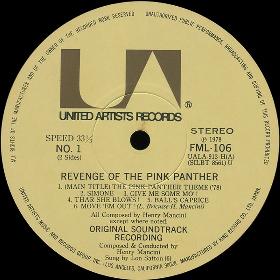 Henry Mancini - OST Revenge Of The Pink Panther