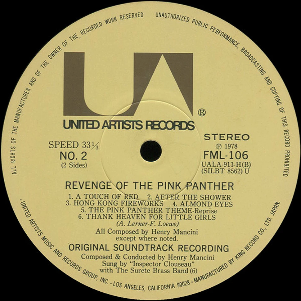 Henry Mancini - OST Revenge Of The Pink Panther