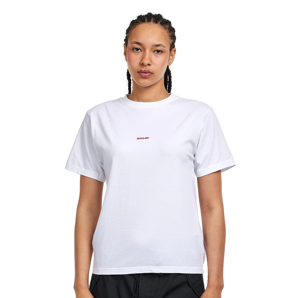 Beams Boy - Boy Embroidered Crew Short Sleeve T-Shirt