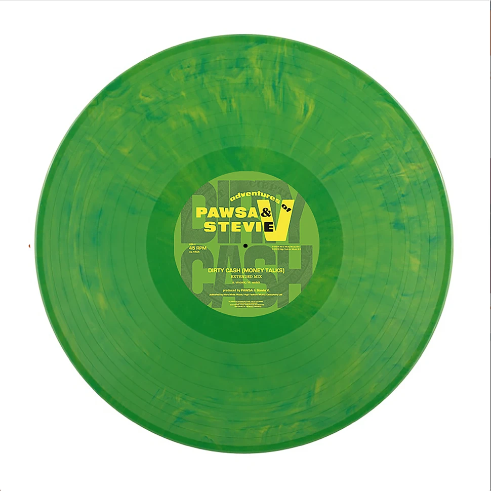 PAWSA & Adventures Of Stevie V - Dirty Cash (Money Talks) Green Vinyl Edition