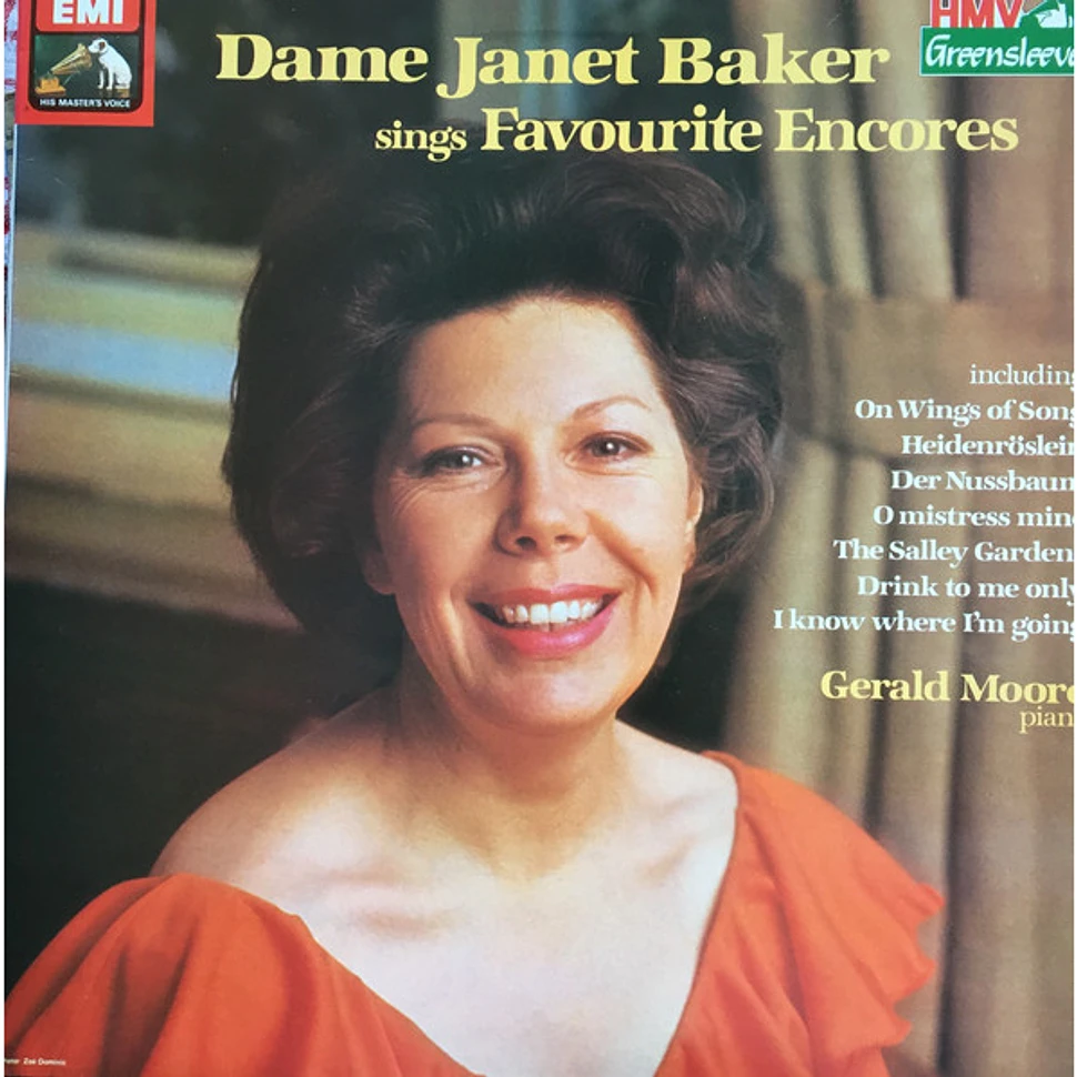 Janet Baker, Gerald Moore - Dame Janet Baker Sings Favourite Encores