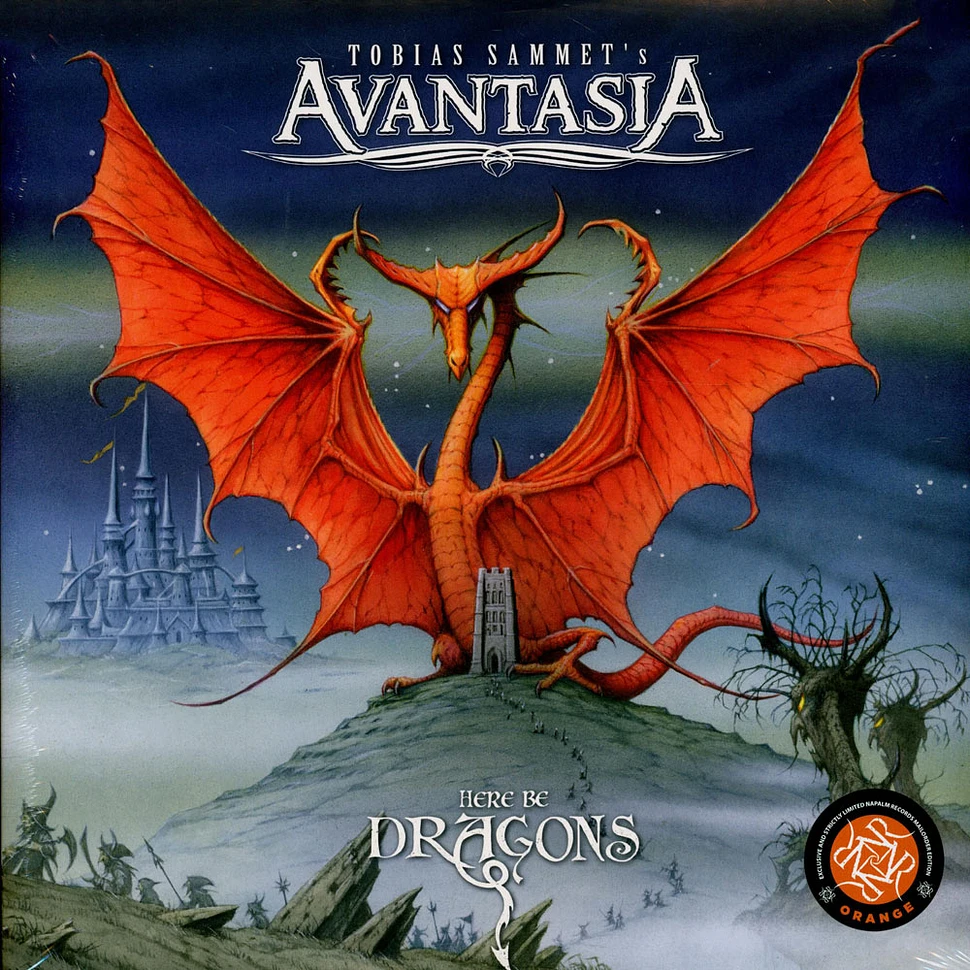 Avantasia - Here Be Dragons Orange Vinyl Edition