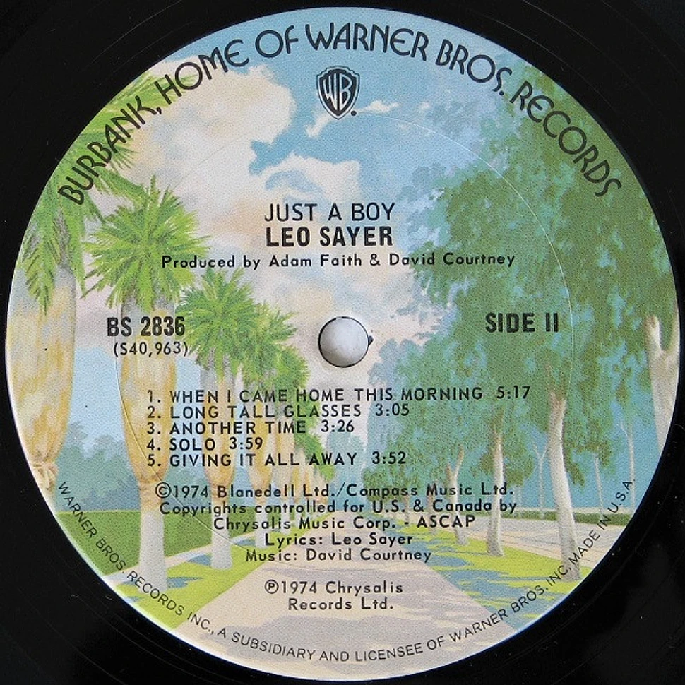 Leo Sayer - Just A Boy