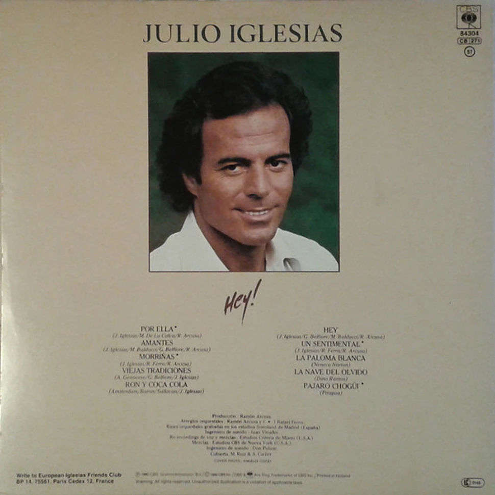 Julio Iglesias - Hey!