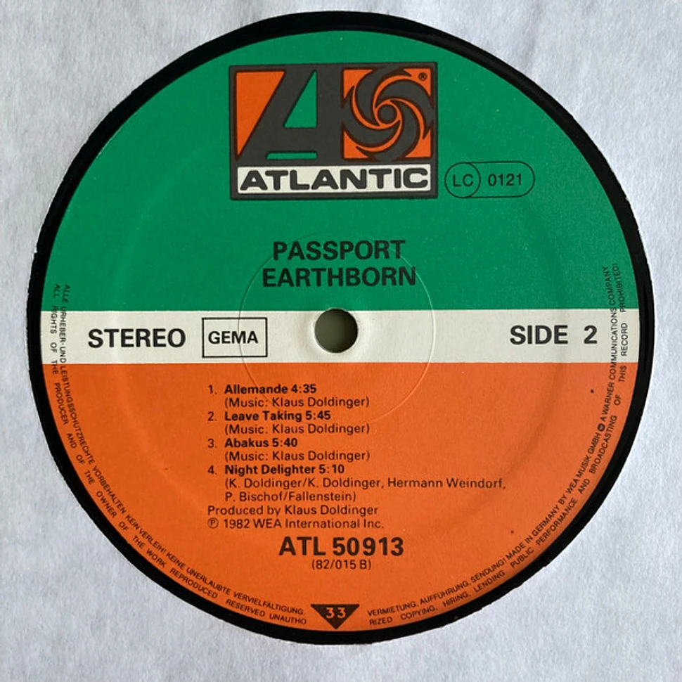 Passport - Earthborn