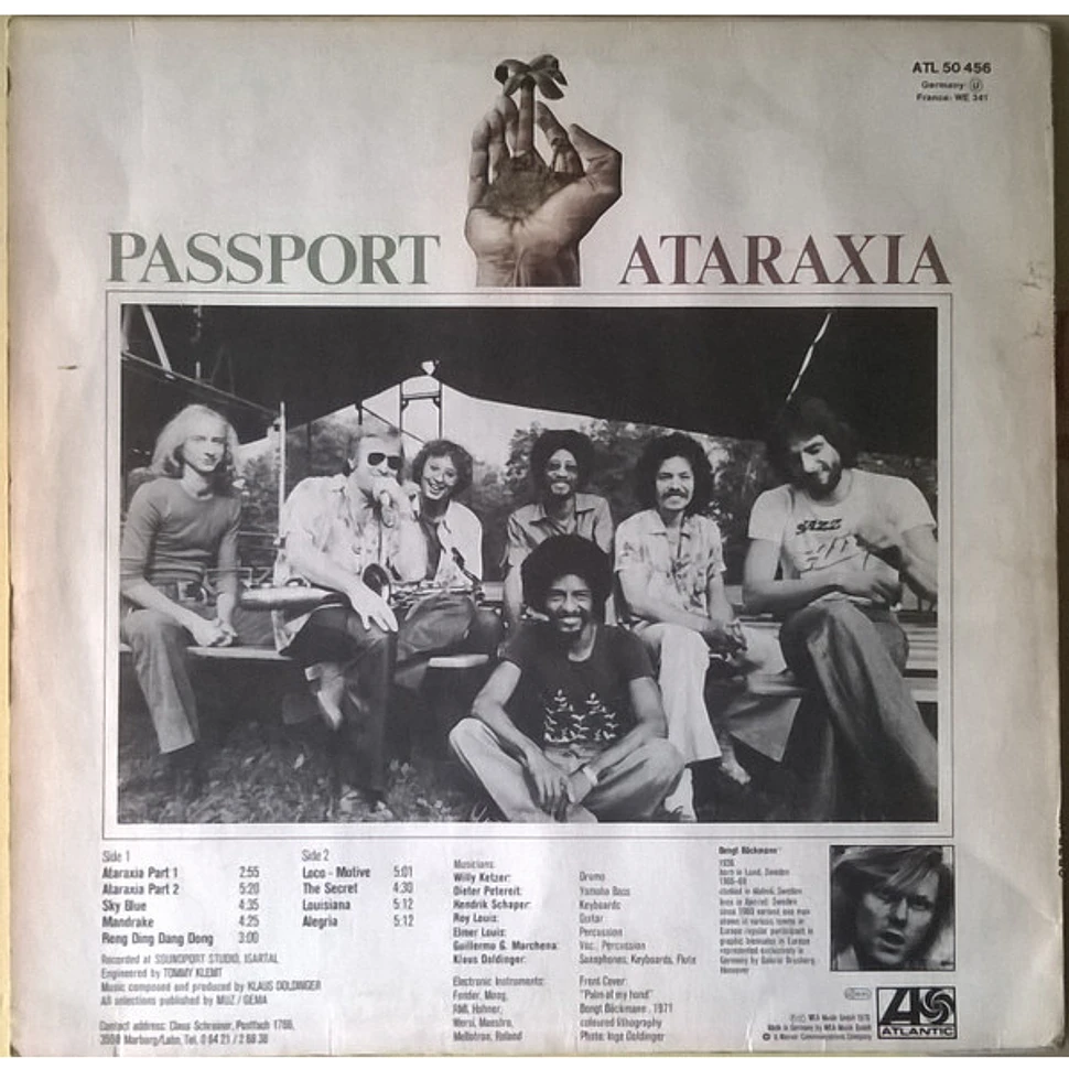 Passport - Ataraxia