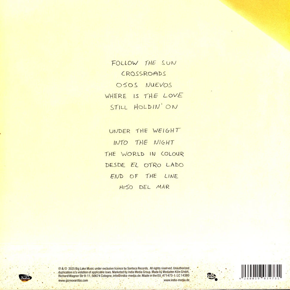 Gizmo Varillas - The World In Colour Yellow Vinyl Edition
