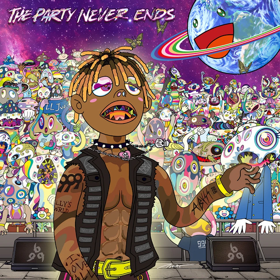 Juice WRLD - The Party Never Ends Black Vinyl Edition