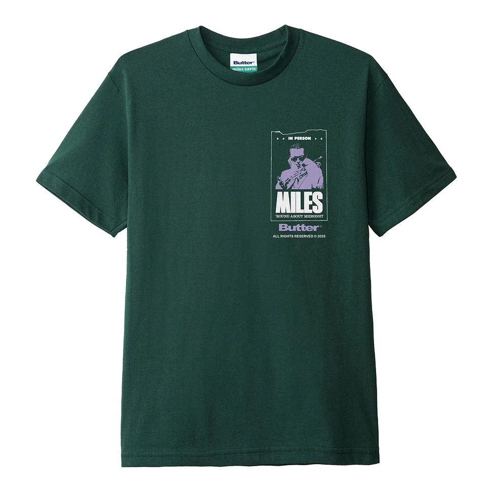 Butter Goods x Miles Davis - Round About Midnight Tee
