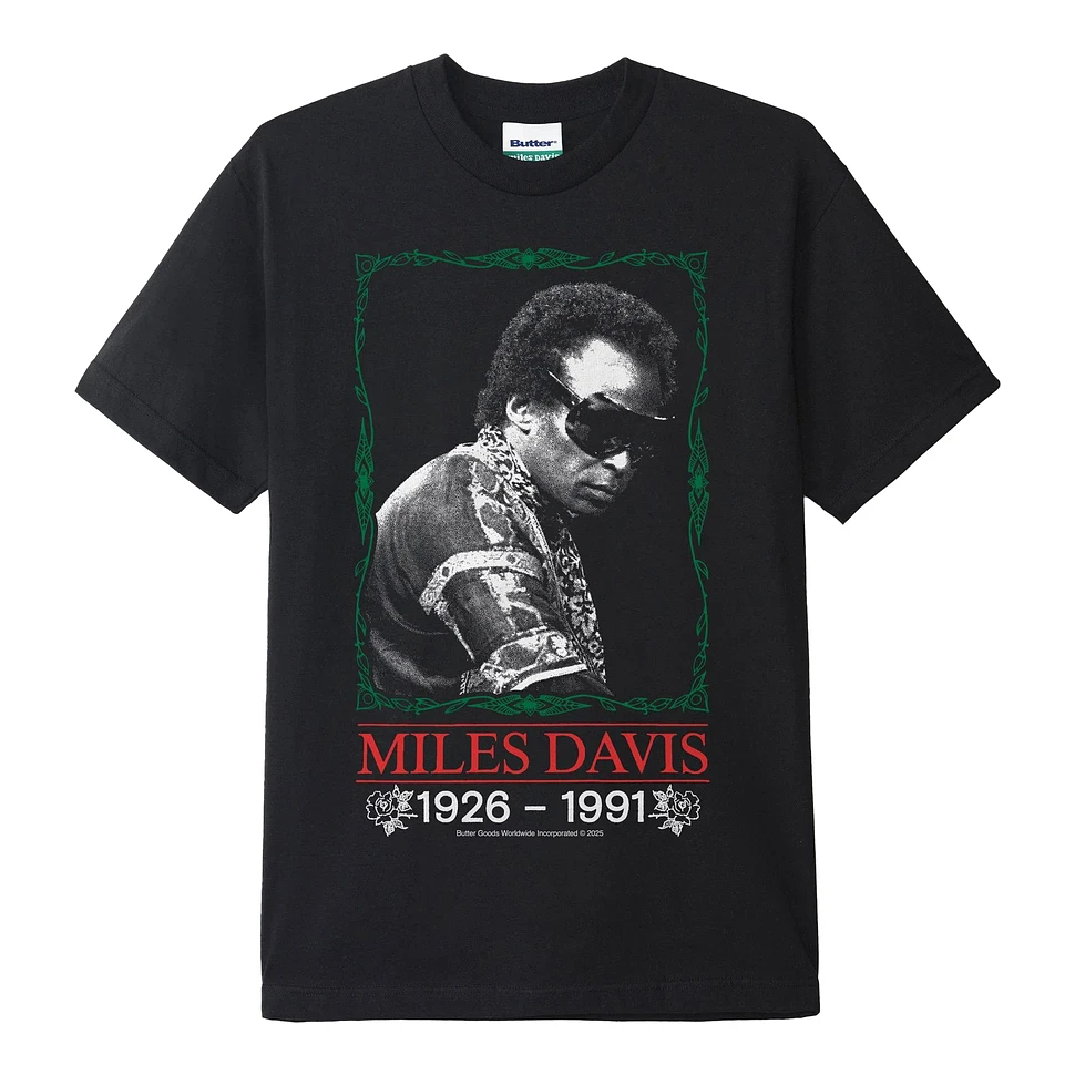 Butter Goods x Miles Davis - Thanks Tee