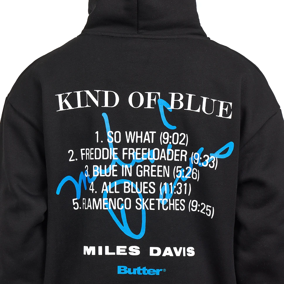 Butter Goods x Miles Davis - Kind Of Blue Pullover Hood