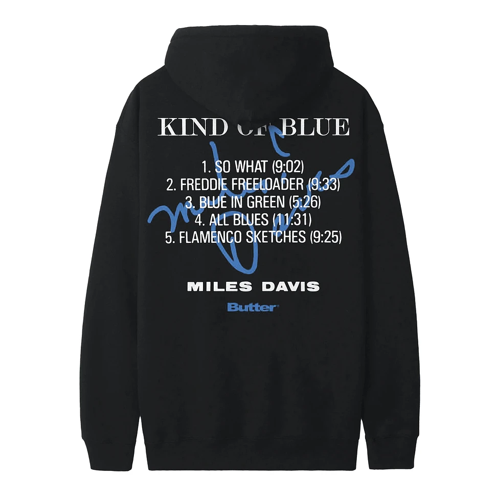 Butter Goods x Miles Davis - Kind Of Blue Pullover Hood