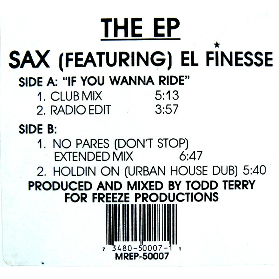 Sax Featuring El Finesse - The EP