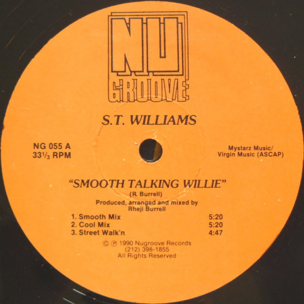 S.T. Williams - Smooth Talking Willie