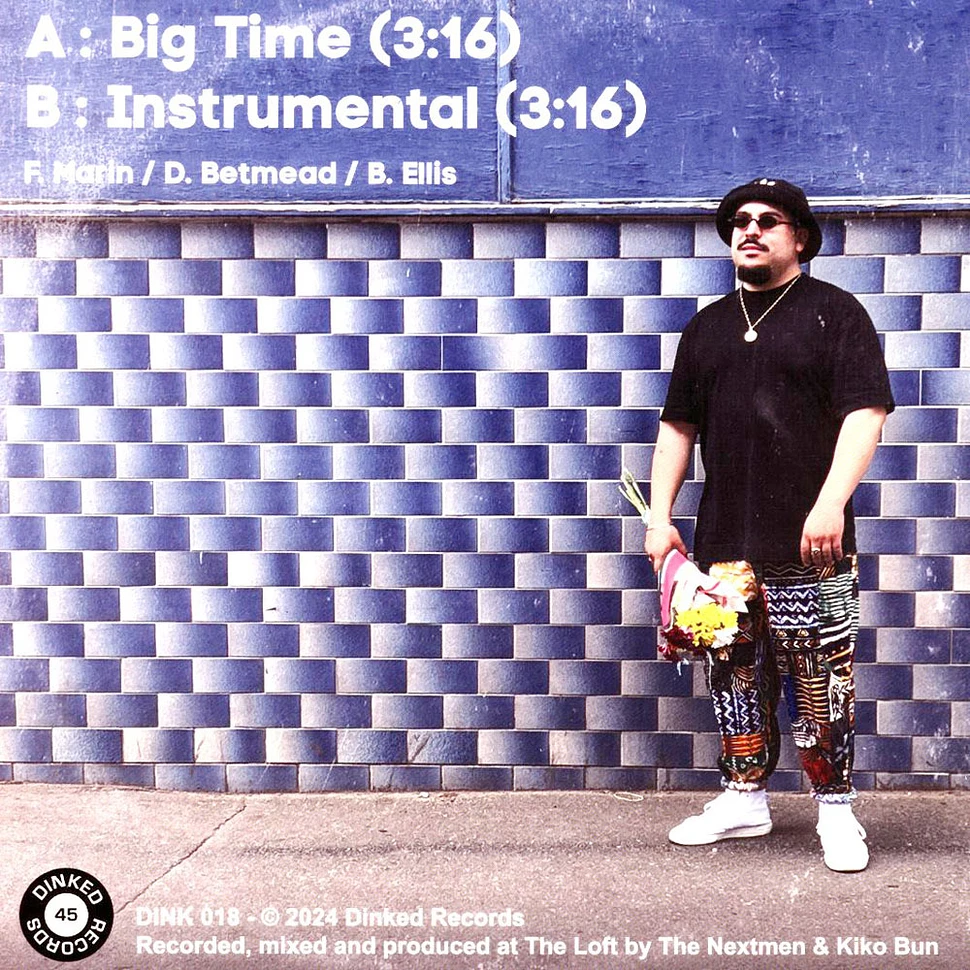 The Nextmen Feat. Kiko Bun - Big Time / Instrumental