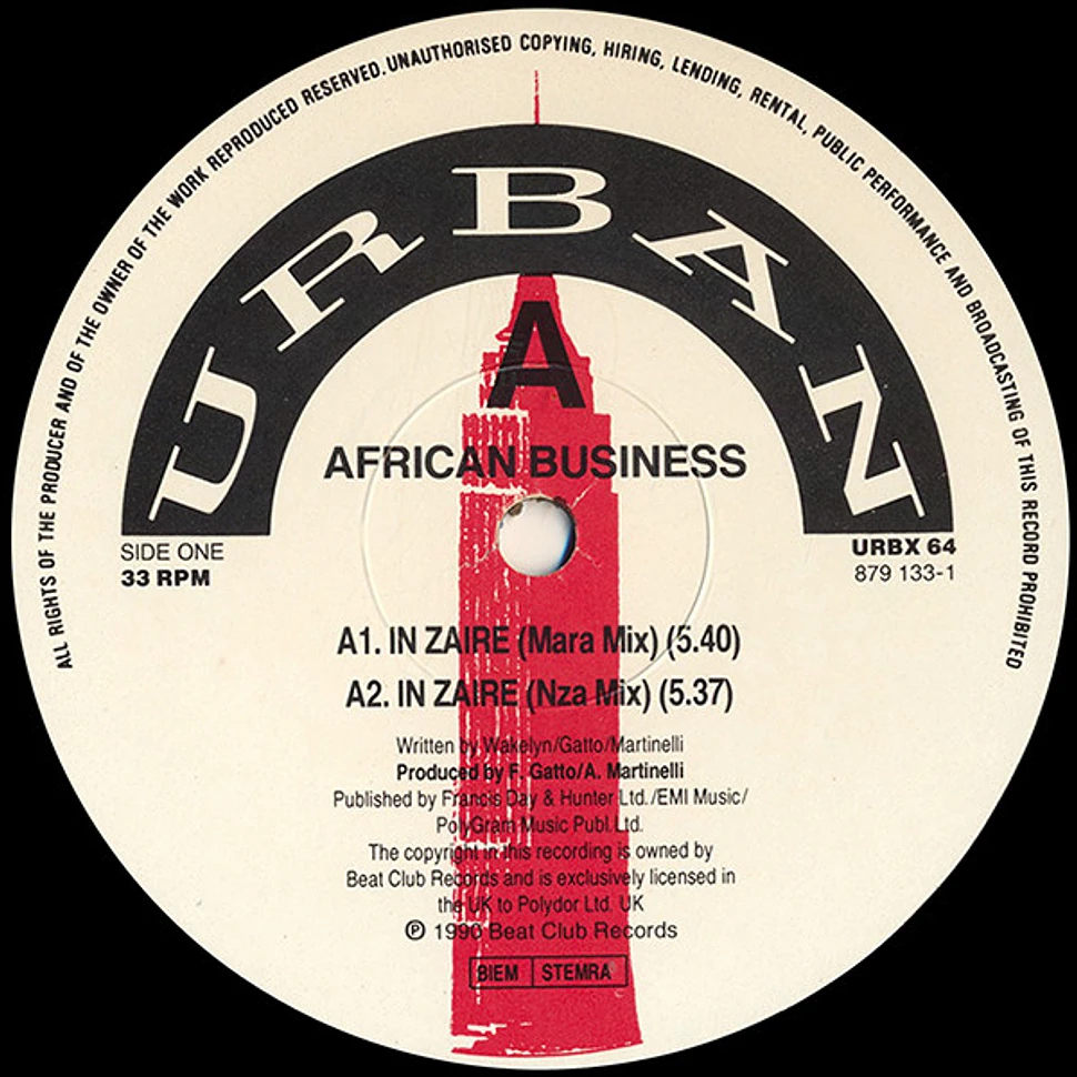 African Business - In Zaire Business