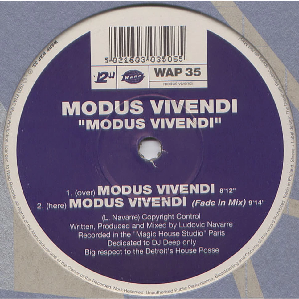 Modus Vivendi - Modus Vivendi