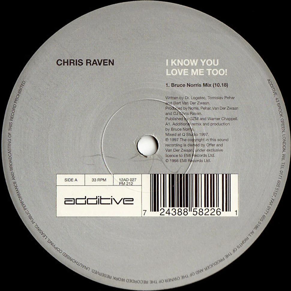 Chris Raven - I Know You Love Me Too!