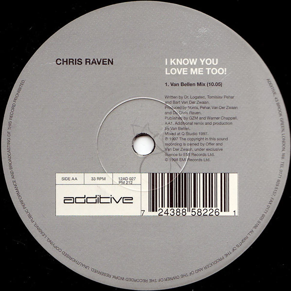 Chris Raven - I Know You Love Me Too!