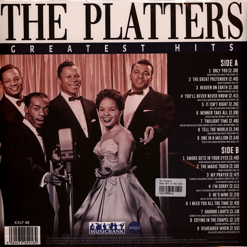 The Platters - Smoke Gets In Your Eyes