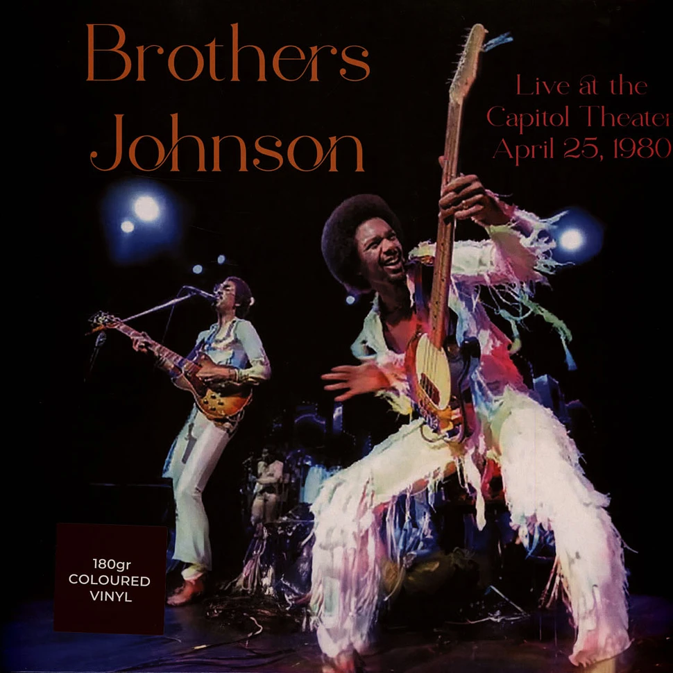 Johnson Brothers - Live At The Capitol Theater April 25, 1980 Blue Vinyl Edition