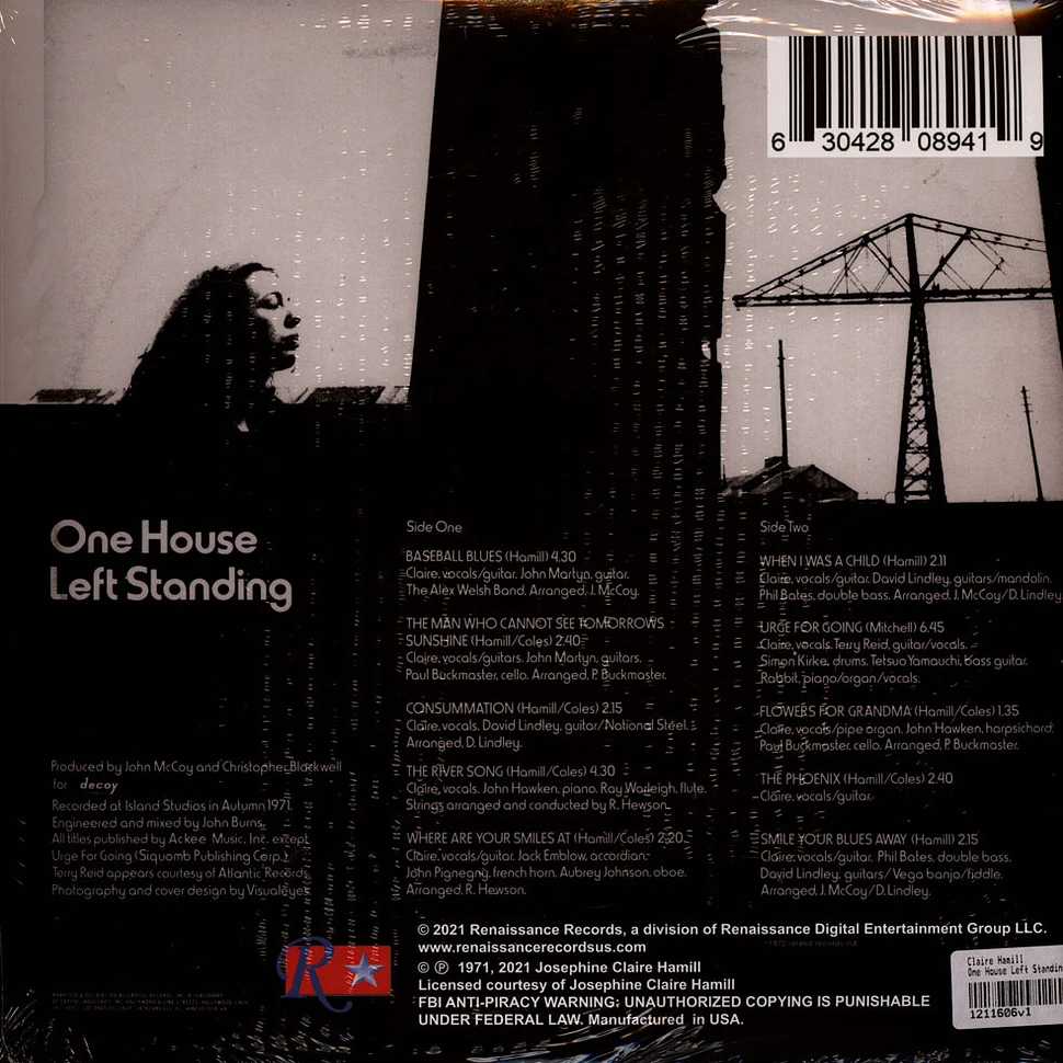 Claire Hamill - One House Left Standing