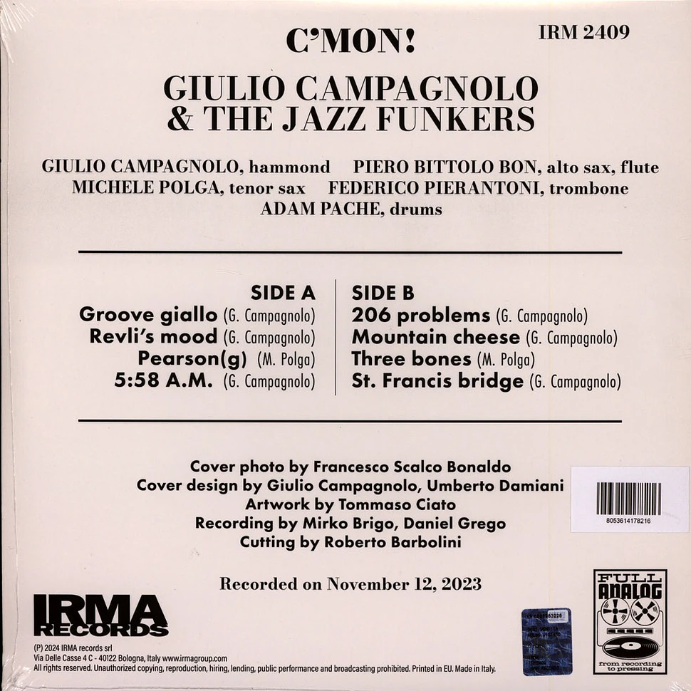 Giulio Campagnolo & The Jazz Funkers - C'mon!