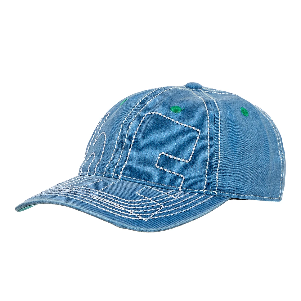 b.Eautiful - Vapor 6 Panel Hat (Washed Blue) | HHV