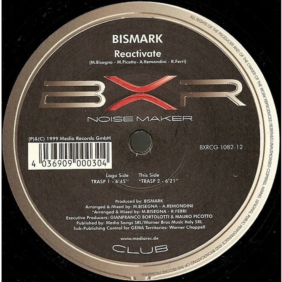 Bismark - Reactivate