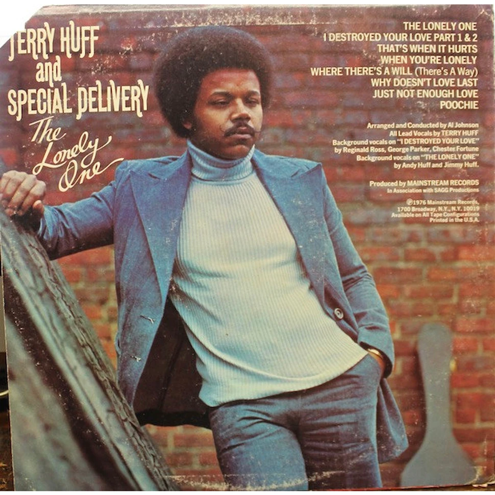 Terry Huff And Special Delivery - The Lonely One