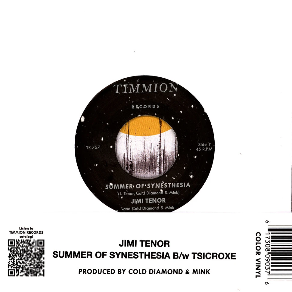 Jimi & Cold Diamond & Mink Tenor - Summer Of Synesthesia Transparent Vinyl Edition