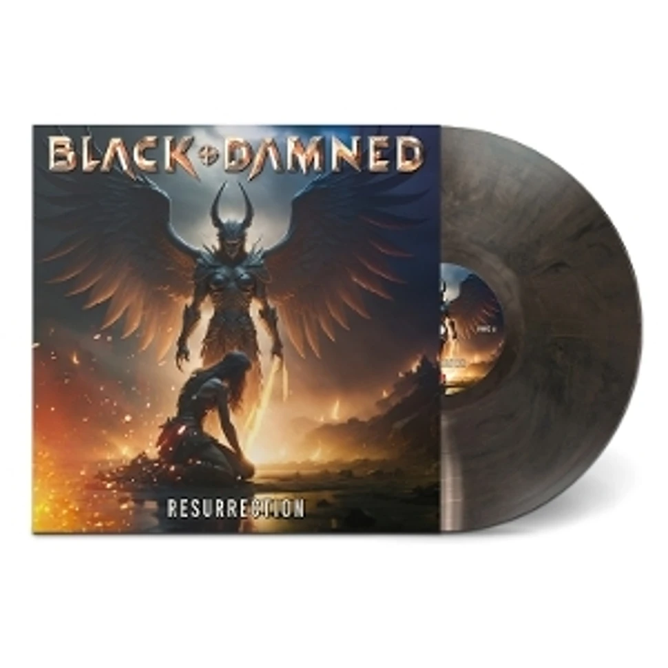 Black & Damned - Resurrection Black Marbled Vinyl Edition