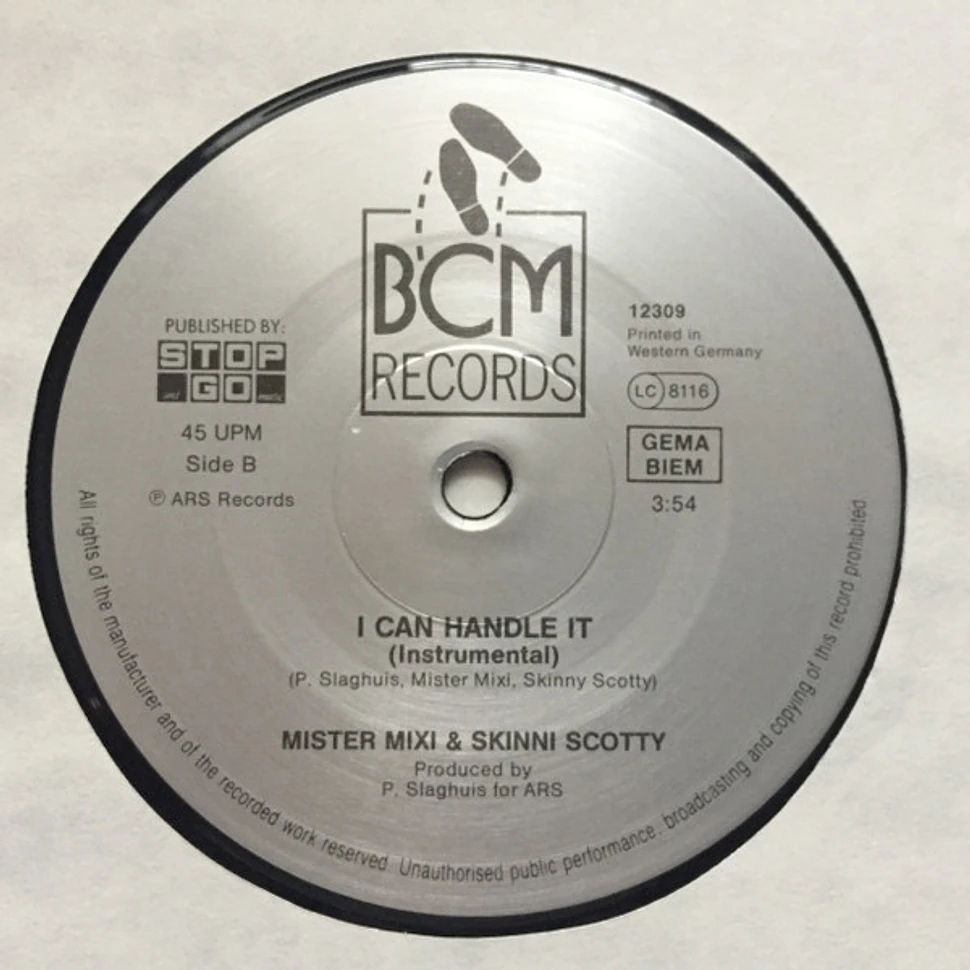 Mister Mixi & Skinny Scotty - I Can Handle It