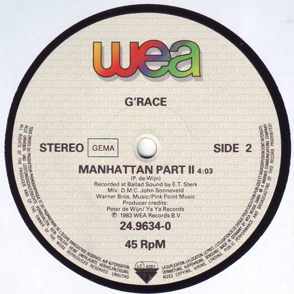 G'Race - Manhattan