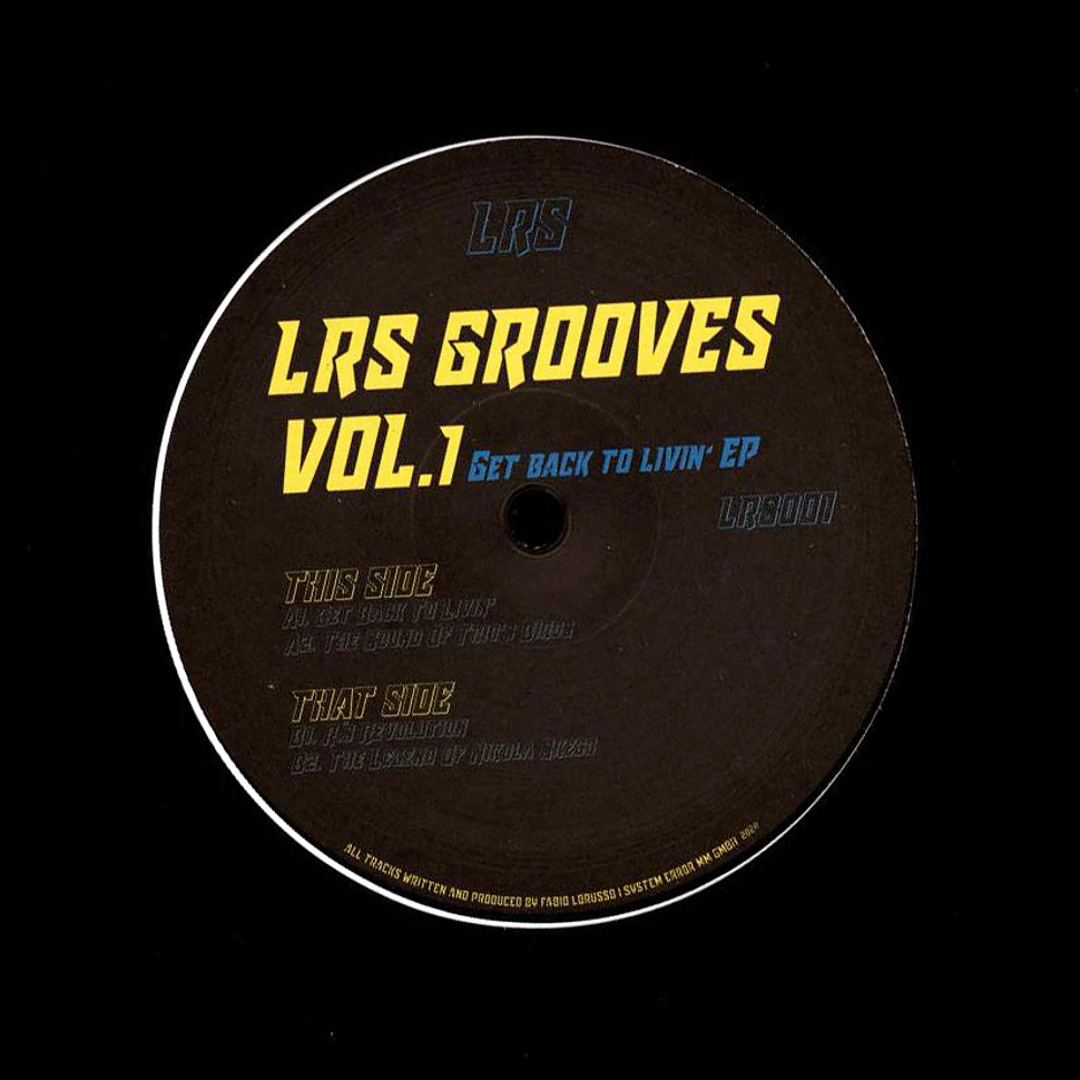 Lrs - Volume 1 - Get Back To Livin' EP