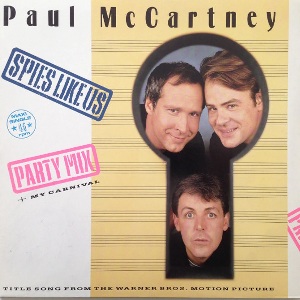 Paul McCartney - Spies Like Us (Party Mix)