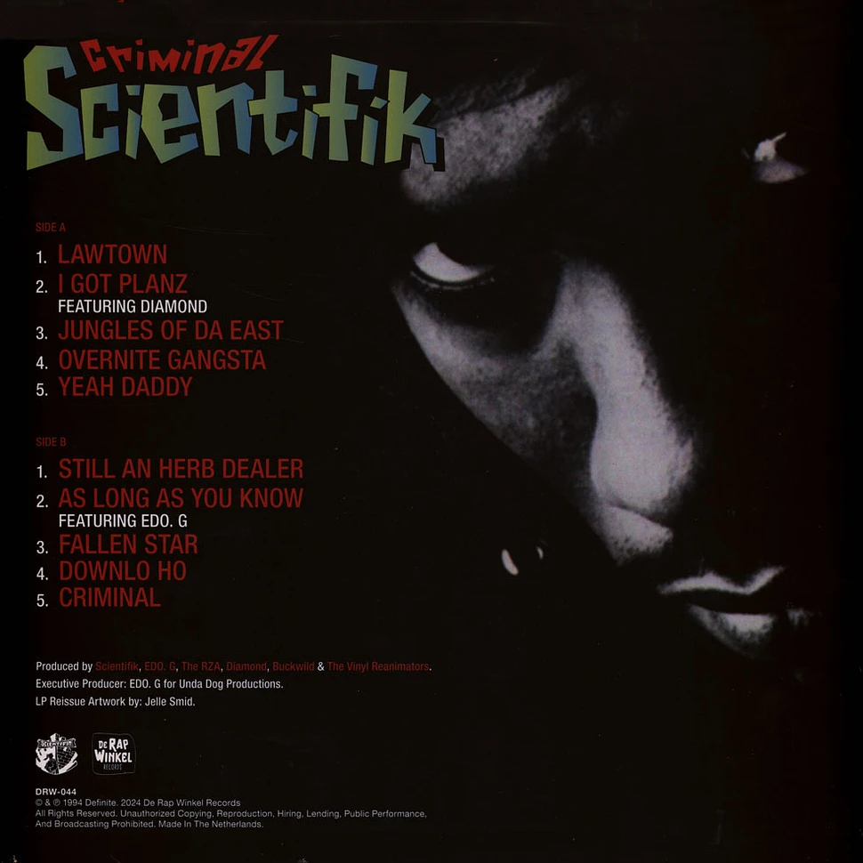 Scientifik - Criminal (30th Anniversary)