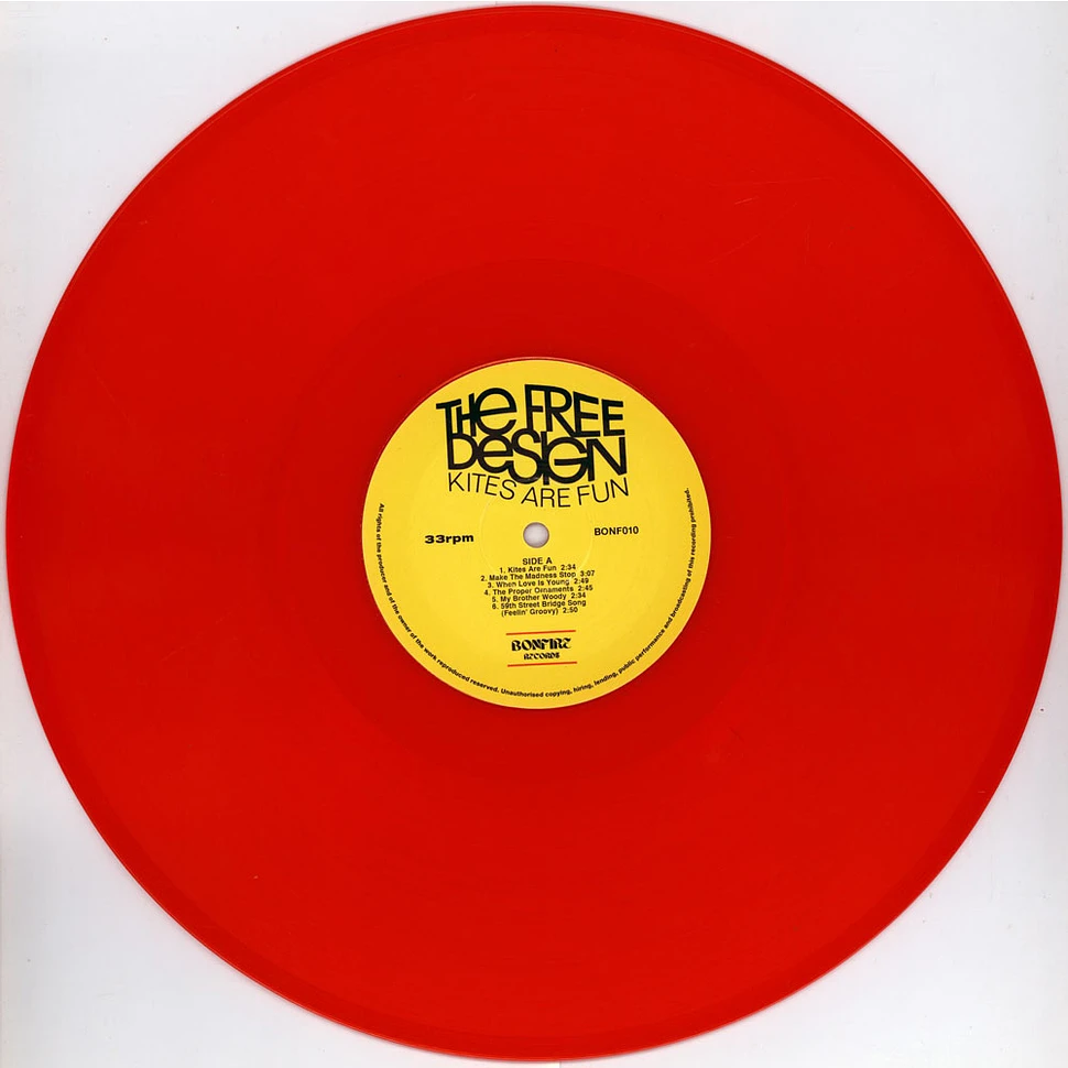 The Free Design - Kites Are Fun Red Vinyl Edition