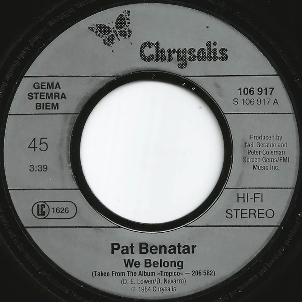 Pat Benatar - We Belong