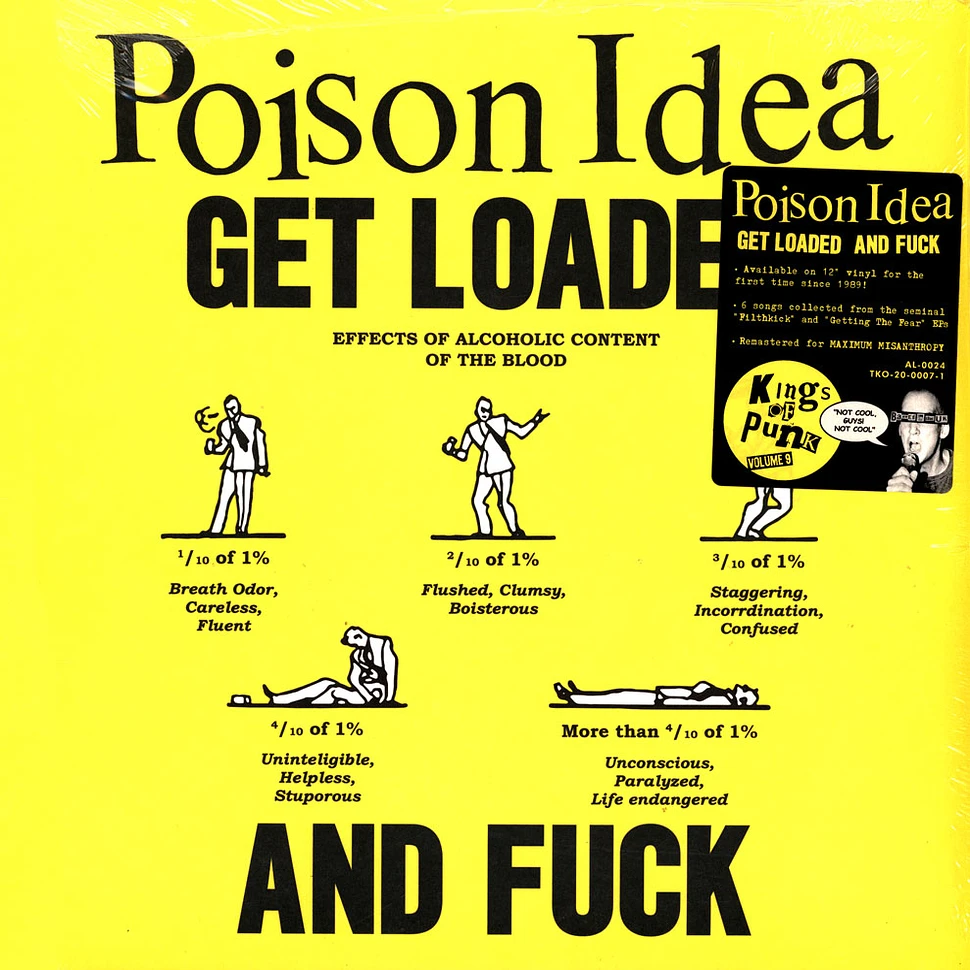 Poison Idea - Get Loaded And Fuck