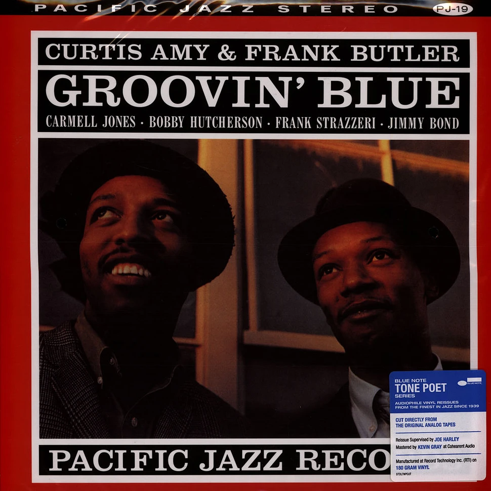 Curtis Amy / Frank Butler - Groovin' Blue Tone Poet Vinyl Edition