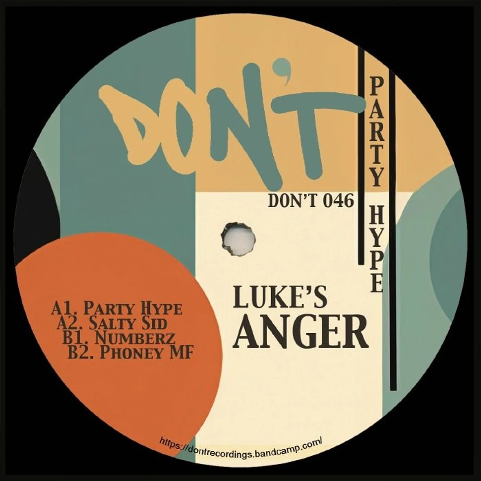 Lukes Anger - Party Hype EP