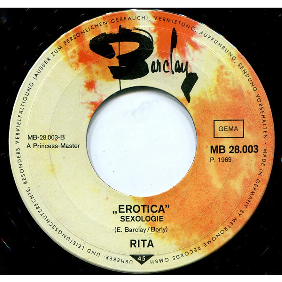 Rita Cadillac - Erotica