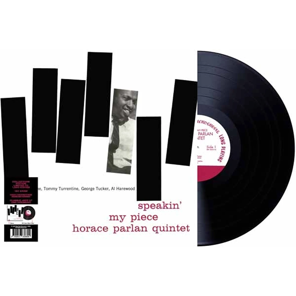 Horace Parlan Quintet - Speakin' My Piece