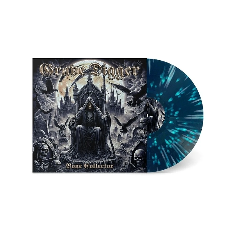 Grave Digger - Bone Collector Splatter Vinyl Edition