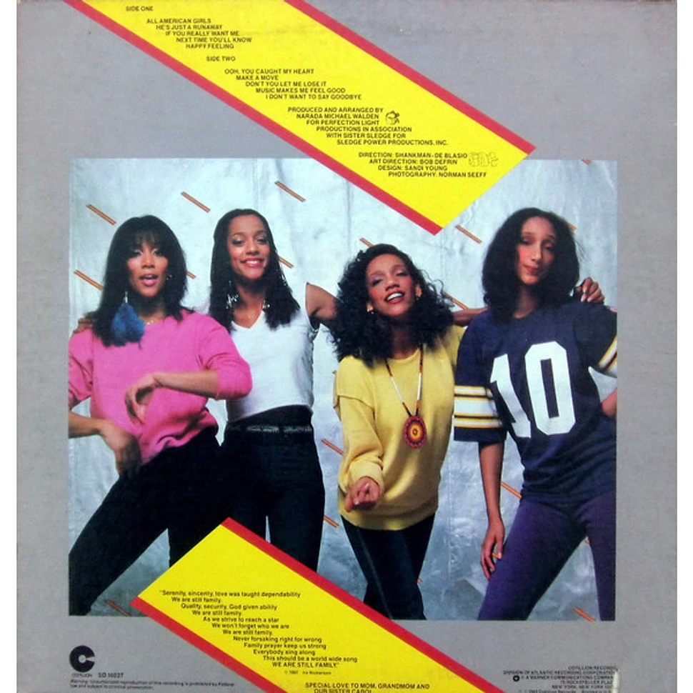 Sister Sledge - All American Girls