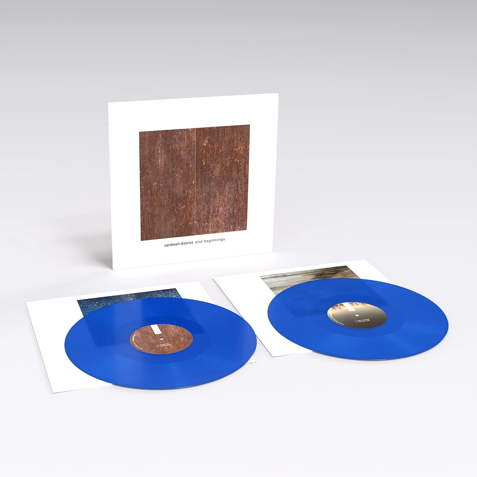 Sandwell District - End Beginnings Transparent Blue Vinyl Edition