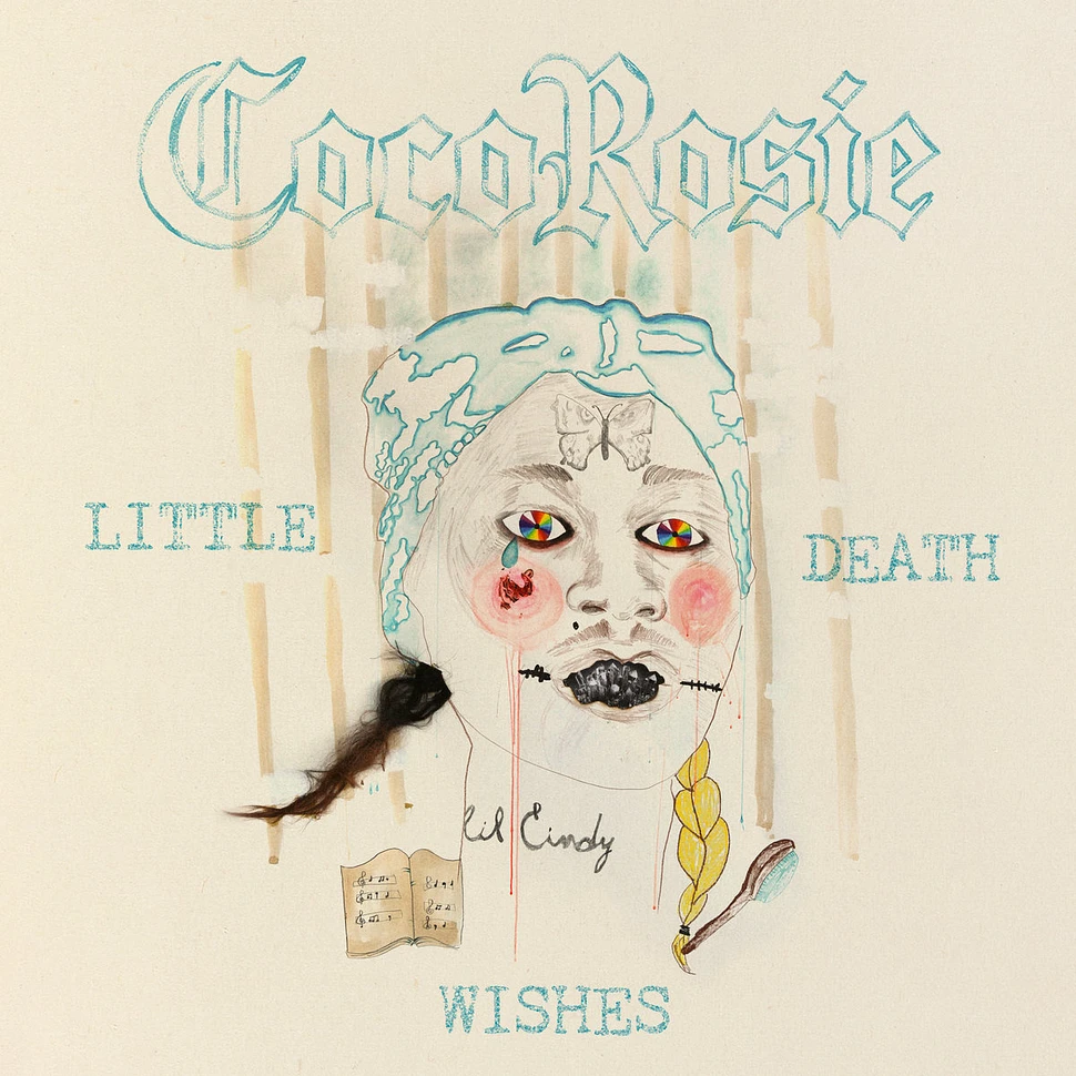 CocoRosie - Little Death Wishes Teardrop Aqua Vinyl Edition