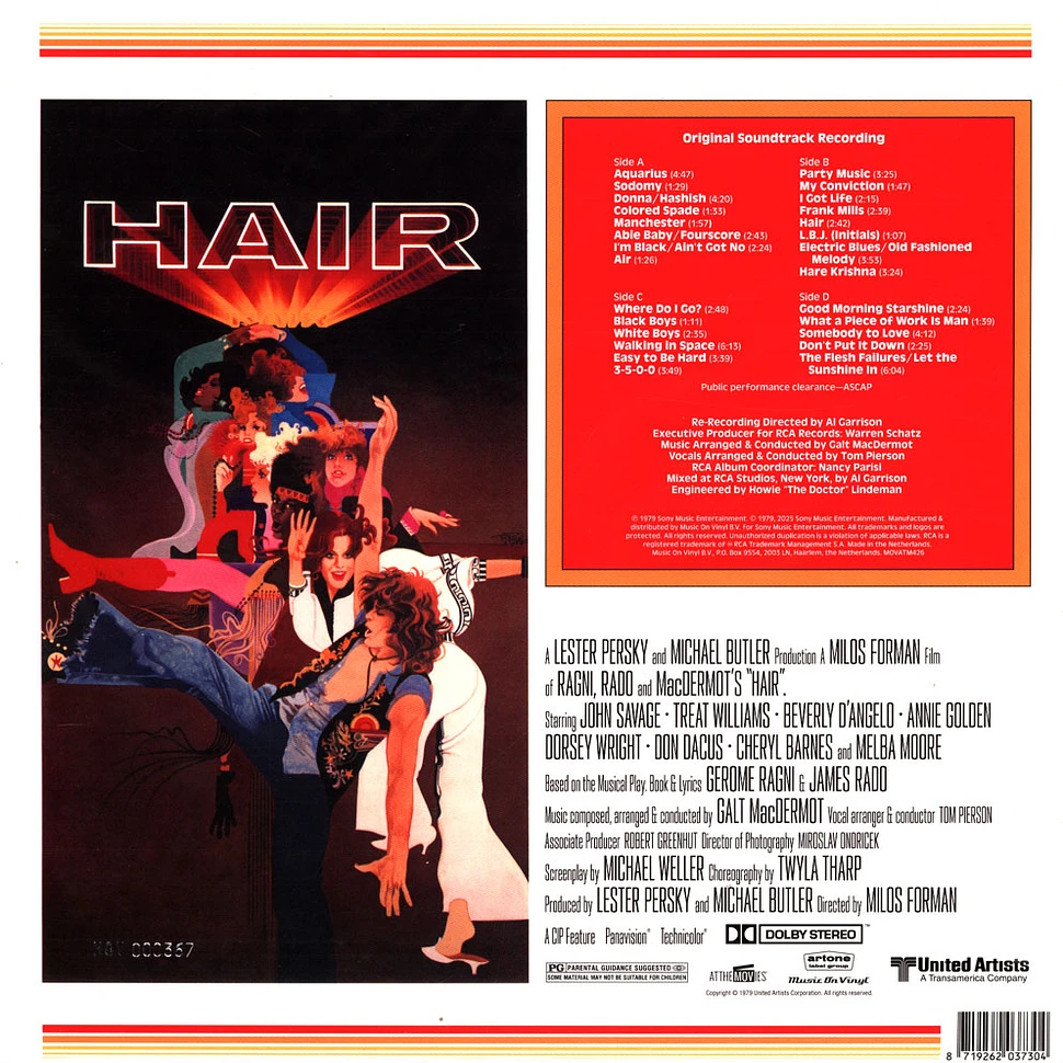 Galt MacDermot - OST Hair Pink Vinyl Edition