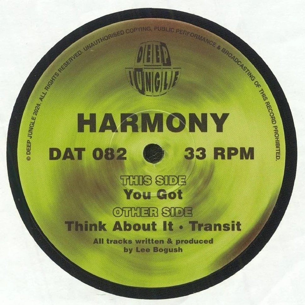 Harmony - You Got EP